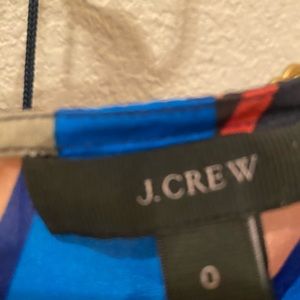 J Crew Short Sleeve Blouse